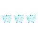 thumbnail image 1 of Inteprter Burbujas Decoración de Pared Ducha Ba?o Azulejo Extraíble Decal Pegatina Mural Type7 NO7 Inteprter CBP052455, 1 of 6
