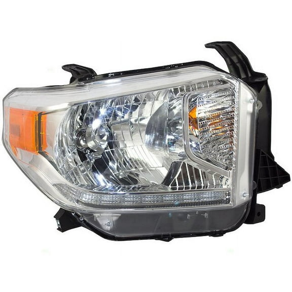 Right Headlight Assembly - Compatible with 2014 - 2017 Toyota Tundra 2015 2016