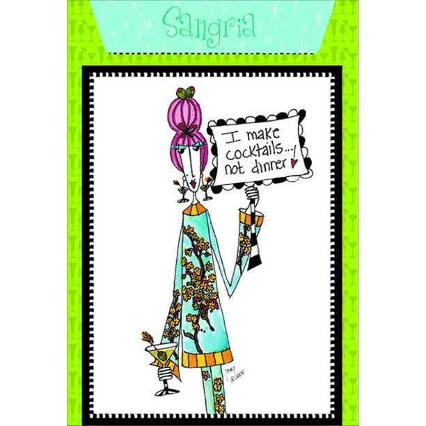 Pictura Sangria Dolly Mama Funny / Humorous Birthday Card Pictura Sangria Dolly Mama Funny / Humorous Birthday Card