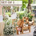 thumbnail image 4 of Cajas de almacenamiento rústicas Croblissful de Wood Crates, 6 unidades, 4 of 6