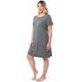 thumbnail image 3 of Fruit of the Loom Women's Soft and Breathable Pajama Sleepshirt, Sizes S-5X, 3 of 8