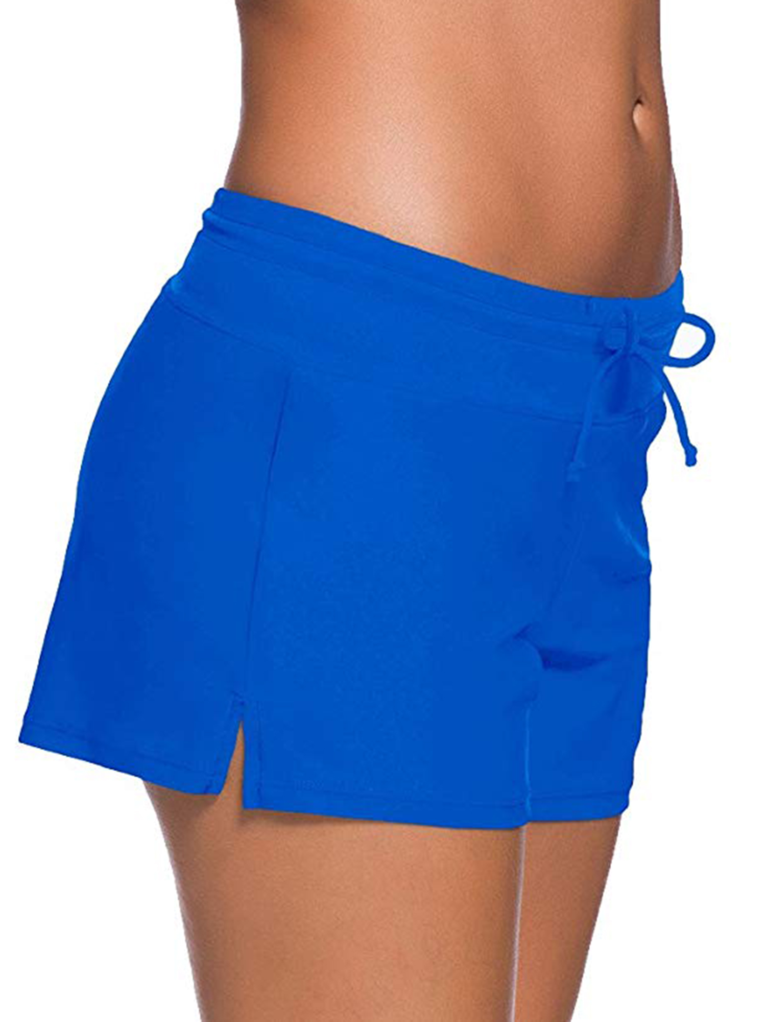 SAYFUT Women's Fashion Adjustable Waistband Swimsuit Bottom Boy Shorts ...