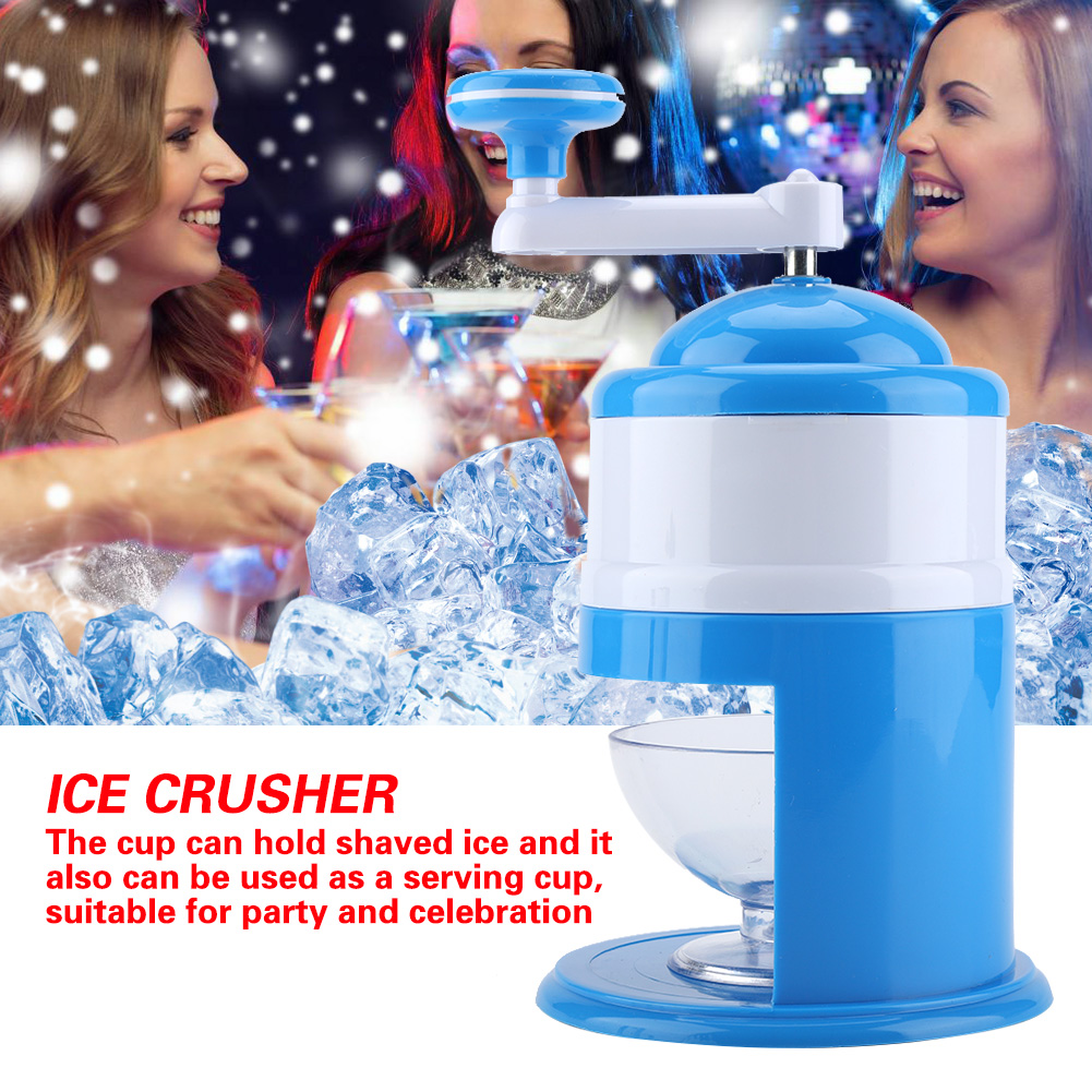 Snow Cone Maker, Ice Maker Crushed Ice Ice Crusher Ice Shaver Crushed