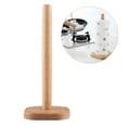 thumbnail image 2 of Kitchen Paper Towel Stand Solid Wood  Standing Paper Towel Roll Holder for Kitchen, 2 of 8