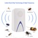 thumbnail image 1 of Repelente de insectos ultrasónico Repelente de plagas eléctrico con luz LED (EU 2pcs) Ndcxsfigh Libre de BPA, 1 of 9
