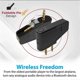 thumbnail image 4 of Bluetooth 5.3 Airplane Airline Flight Adapter A2DP Transmitter for Aonic 40 50 Wireless Noise Cance, 4 of 4