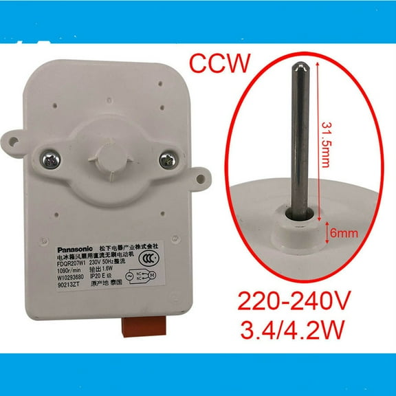 FOR refrigerator fan motor FDQR207W1 W10293680 refrigerator motor and fan parts