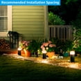 thumbnail image 4 of LEONLITE 8 Pack LED Landscape Light, 12V LED Bollard Path Lights Wired, Lawn LED, Pathway Lights, 3000K Warm White, 4 of 7