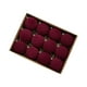 thumbnail image 5 of 12 piezas de adornos de bolas de Navidad Strade Fareast Limited decoración única y práctica Rojo oscuro, 5 of 8
