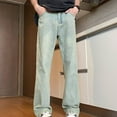 thumbnail image 6 of Xzbqbs Baggy Jeans for Men Wide Leg Hip Hop Cotton Jeans Streetwear Loose Fit Straight Denim Pants Fashion Lightweight Pants, 6 of 8