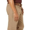 thumbnail image 5 of Blue Mountain FMB-1504 Men's Mid-Rise 5-Pocket Canvas Pants, Fossil Brown,S38X32, 5 of 7