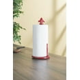 thumbnail image 2 of Home Basics Cast Iron Fleur De Lis Paper Towel Holder, Red, 2 of 6