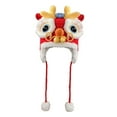 thumbnail image 3 of lionlar Chapeau de Dragon Chinois Chapeau Couvre-Chef Décoratif pour la Performance Robe Fantaisie Fête Enfant, 3 of 9