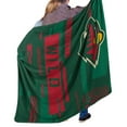 thumbnail image 3 of The Northwest Group  Minnesota Wild 50" x 60" Digitize Raschel Throw Blanket, 3 of 3