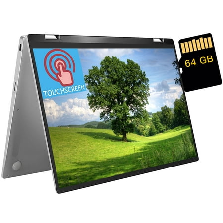 ASUS Chromebook Flip 14 Laptop, 14" Full HD 4-Way NanoEdge Touchscreen, Intel Core M3-8100Y Processor 2 Core, Intel HD Graphics,4GB RAM, 64GB eMMC Storage, Backlit KB, Chrome OS + 64GB SD Card