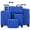 Royal Blue, variant on Royal Blue 6-Piece ABS Luggage Set with Spinner Wheels and TSA Lock