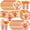 Thanksgiving01, variant on 133PCS Thanksgiving Tableware Set for 16 Guests, Pumpkin Maple Leaf Paper Plates and Napkins with Tablecloth for Autumn Theme Party Supplies
