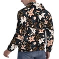 thumbnail image 6 of Sigee Lilies Flowers for Men's Pullover Hoodie Sweatshirts Adult Casual Long Sleeve Sweatshirts ,Sizes S-4XL-3X-Large, 6 of 7