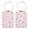 Multi5, variant on RATGON 2 Pack Luggage tag PU Leather with Stainless Steel Loop Black Satin Bow Tie Travel Trip