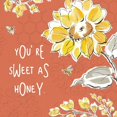 thumbnail image 2 of Bee Happy Iii Spice Poster Print by Daphne Brissonnet, 2 of 2