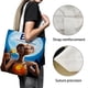 thumbnail image 3 of E.T., el Extraterrestre Bolso de tela con estampado de lienzo para mujer, bolsa de compras reutilizable y estética, con cremallera interior, regalo para mujer,40*40cm., 3 of 6