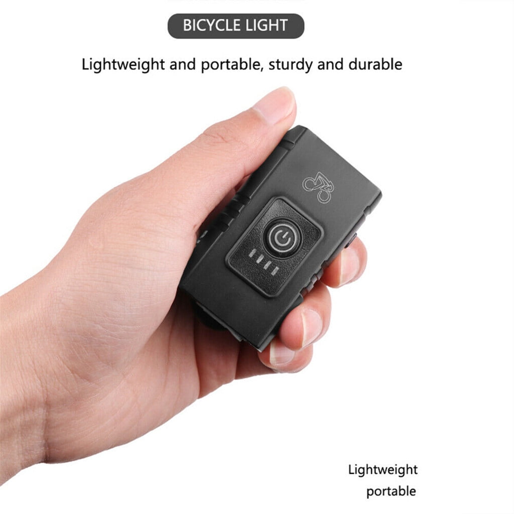 T6 LED Bicycle Front Light 6 Modes USB Rechargeable MTB Bike Cycling Front Lamp