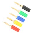 thumbnail image 4 of Banana Plug Jack, 20 Pcs 2mm Mixed Colors Banana Plug Jack Multimeter  Leads Probes Connector For , Speaker Cables, 4 of 8