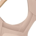 thumbnail image 5 of Beige Tank Top for Women Built in Bra Nylon,Spandex Tops Sleeveless Summer Padded Basic Tank Top Tank Tops Women L, 5 of 9