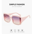 thumbnail image 3 of Large Frame Square Men and Women Sunglasses (Color : F, Size : Medium), 3 of 5