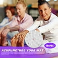 thumbnail image 3 of 100pcs Pilates Pad Needle Plastic Lotus Acupressure Yoga Mat Accessories Spikes, 3 of 9