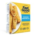 thumbnail image 2 of Feel Good Foods Gluten-Free Chicken Egg Rolls, 9oz, 2 of 8