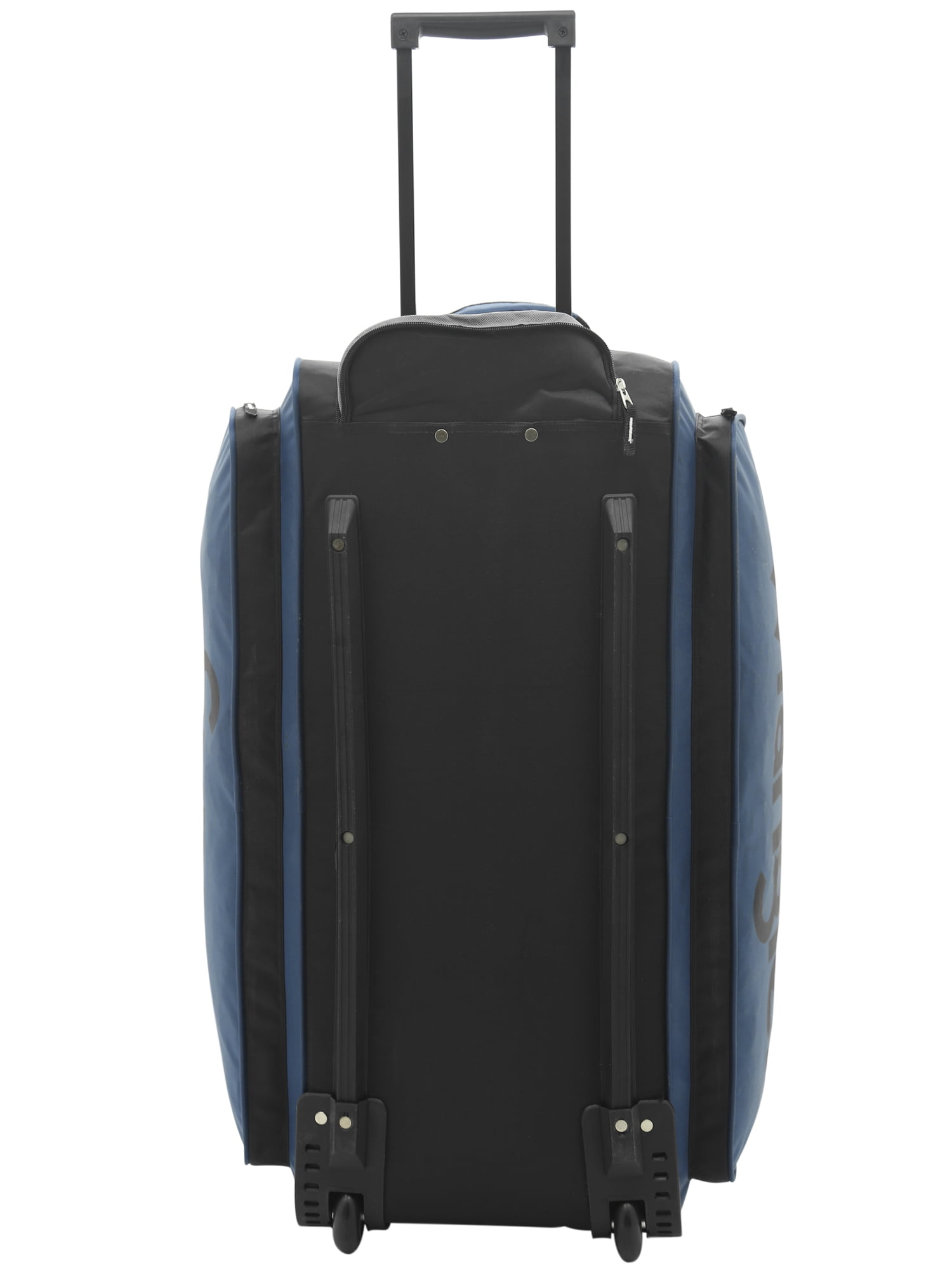 Wrangler 30” Multi-Pocket Rolling Duffel w/ Telescopic Handle, Navy