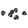 thumbnail image 3 of 6pcs Waterproof Momentary On / Off Reset Push Button Switch for Car Boat (Black), 3 of 3