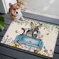 thumbnail image 4 of Animals Flowers 2'x3' Washable Rug, Weeping Spring Floral Elegant Pastoral Rustic Non-Slip Soft Doormat Area Rugs for Entrance Bathroom Bedsides, Carpet for Kitchen Bedroom, Entryway Floor Mat, 4 of 9
