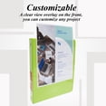 thumbnail image 4 of BAZIC 3 Ring Binder 1" Presentation View Binders Neon Color, Hold 175 Sheets, 24-Count, 4 of 6
