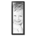 thumbnail image 2 of ArtToFrames 10x29 inch Black Velvet with Silver Picture Frame, Black MDF Poster Frame (4691), 2 of 8