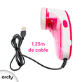 thumbnail image 3 of Quita Pelusa Electrico Usb Portatil con 3 Cuchillas y 1 repuest, Removedor de Pelusa de Ropa Usb, 3 of 8