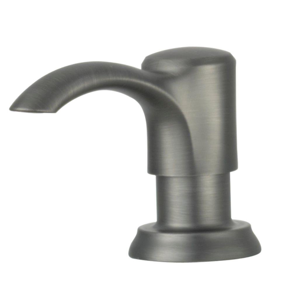 Pfister 950304SL Pasadena 11.94 in. Kitchen Soap Dispenser in Slate