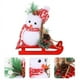 thumbnail image 3 of 1 adorno navideño de muñeco de nieve., 3 of 3