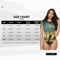 thumbnail image 5 of Fotbe 2025 New Year 5 Women's Crew Neck Short Sleeves Bodysuit Tops Round Neck Slim Sleeveless Soft Comfortable Basic-Small, 5 of 7