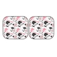 thumbnail image 7 of Xecao Lilies Flowers for Foldable Car Sun Shades (2-Pack) offer sun protection with an easy-fold design for convenient windshield shading., 7 of 7