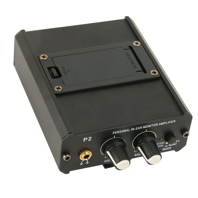 Amplificador De Auriculares, Amplificador De Monitor De 2 Canales 100-240 V Mono Estéreo Conmutable Para Escenario