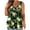 Army Green, variant on Womens Plus Size $5,Womens Tank Summer Printed Sleeveless Flared Trendy Casual Blouse Button Tunic Shirt Tops Gray XXXL