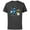 Charcoal, variant on Disney Lilo & Stitch Techno Interplanetary Stitch - Short Sleeve Cotton T-Shirt for Adults - Customized-Charcoal