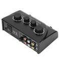 Karaoke Front Effector Compact Portable Digital Line Mixer for DJ Music