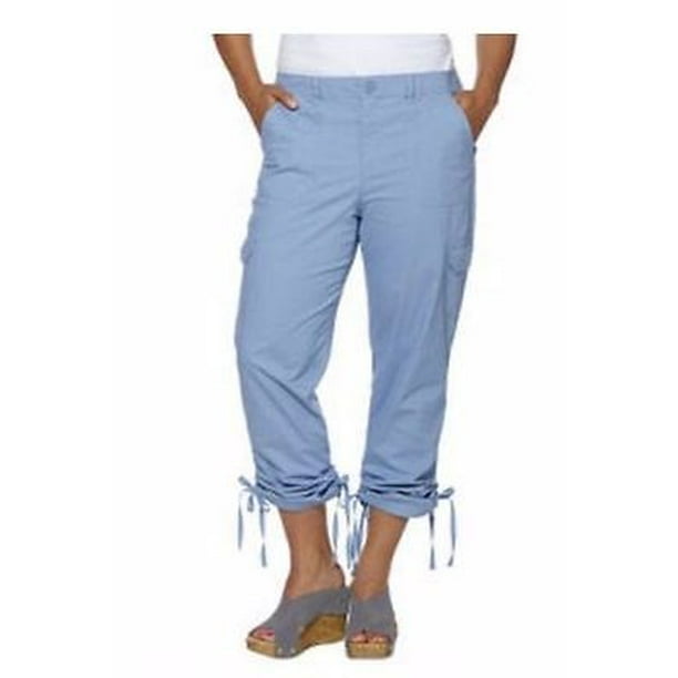 Gloria Vanderbilt Gloria Vanderbilt Women's Zoey Cropped Cargo Pants