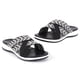 thumbnail image 4 of Sandalias planas con tiras cruzadas para mujer cómodas antideslizantes para fiestas y vacaciones, 4 of 9
