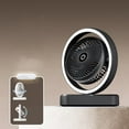 thumbnail image 4 of AZXY Desk Fan,Table Fan,Desktop Fans for Home,Desk Fans with Light and Rotating Head,Small Quiet Personal Tabletop Fans for Bedroom, 4 of 6