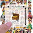 thumbnail image 6 of 35pcs-50pcs Cartoon Stickers Pirate Stickers Skull Stickers Treasure for Luggage Fridge, 6 of 9