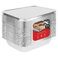 thumbnail image 1 of Sartenes de aluminio desechables Stock Your Home, 9 x 13 cm con tapas, 50 unidades, 1 of 7